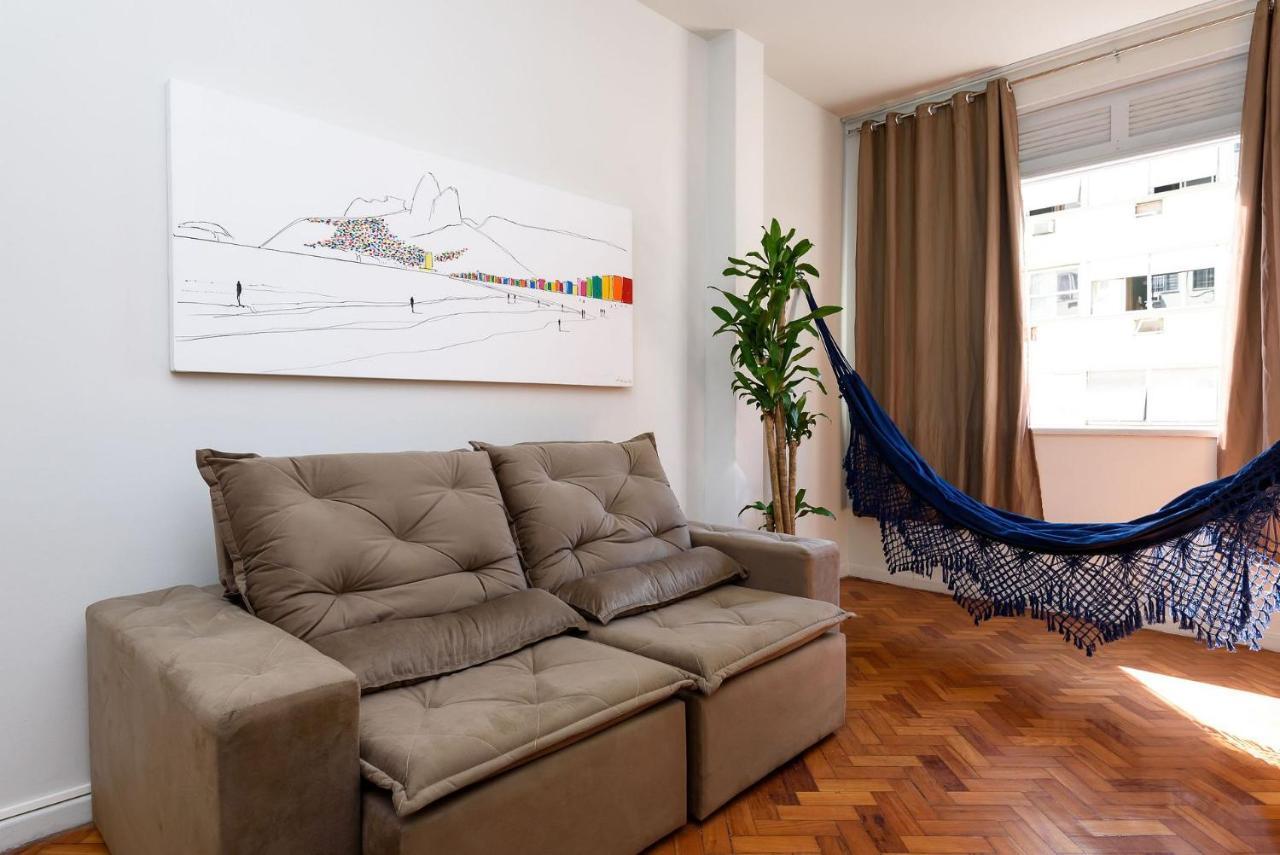 ריו דה ז'ניירו 2 Quartos Em Copacabana C/ Vista-Mar | Pj 135/808 מראה חיצוני תמונה