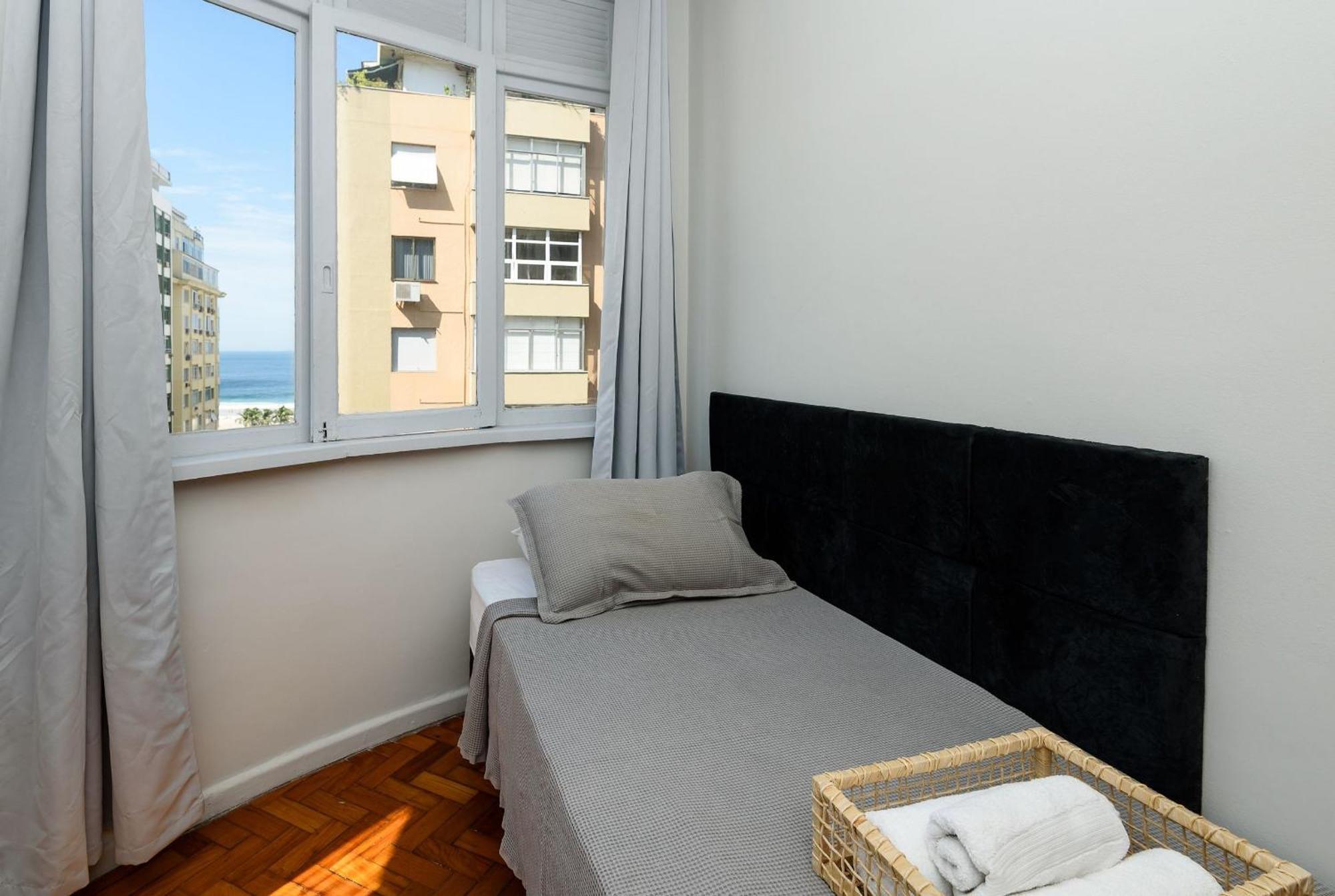 ריו דה ז'ניירו 2 Quartos Em Copacabana C/ Vista-Mar | Pj 135/808 מראה חיצוני תמונה